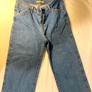 Women’s High-waist cropped flare jeans